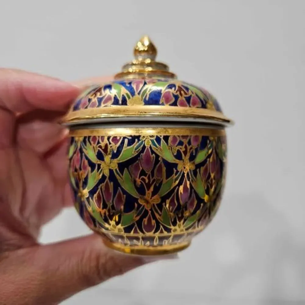Thai Benjarong Trinket Box